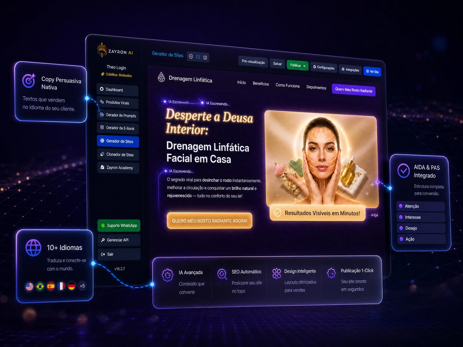 Inteligência Artificial Gerando Textos de Vendas
